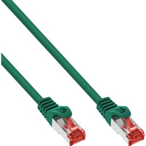 40szt. Kabel krosowy S/FTP PiMF kat. 6 PVC miedziany zielony 2m