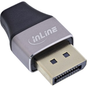 Adapter DisplayPort 1.4, męski DP / żeński Mini DP, 8K UHD