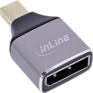Adapter DisplayPort 1.4, gniazdo DP / wtyczka Mini DP, 8K UHD