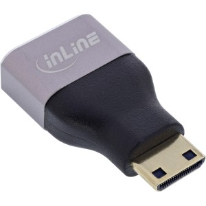 Adapter HDMI, HDMI A żeński / Mini HDMI C męski, 8K UHD