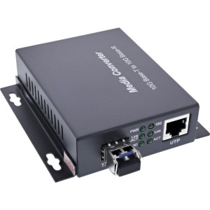 Konwerter mediów sieciowych 10Gb/s TP na SFP+ FO (dla LC Duplex), SM, 10km