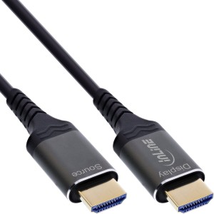Kabel HDMI AOC, kabel Ultra High Speed ​​HDMI, 8K, aluminiowy, 40 m