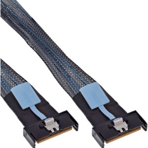 Kabel MCIO, wtyczka MCIO x8 do wtyczki MCIO x8, 1 m